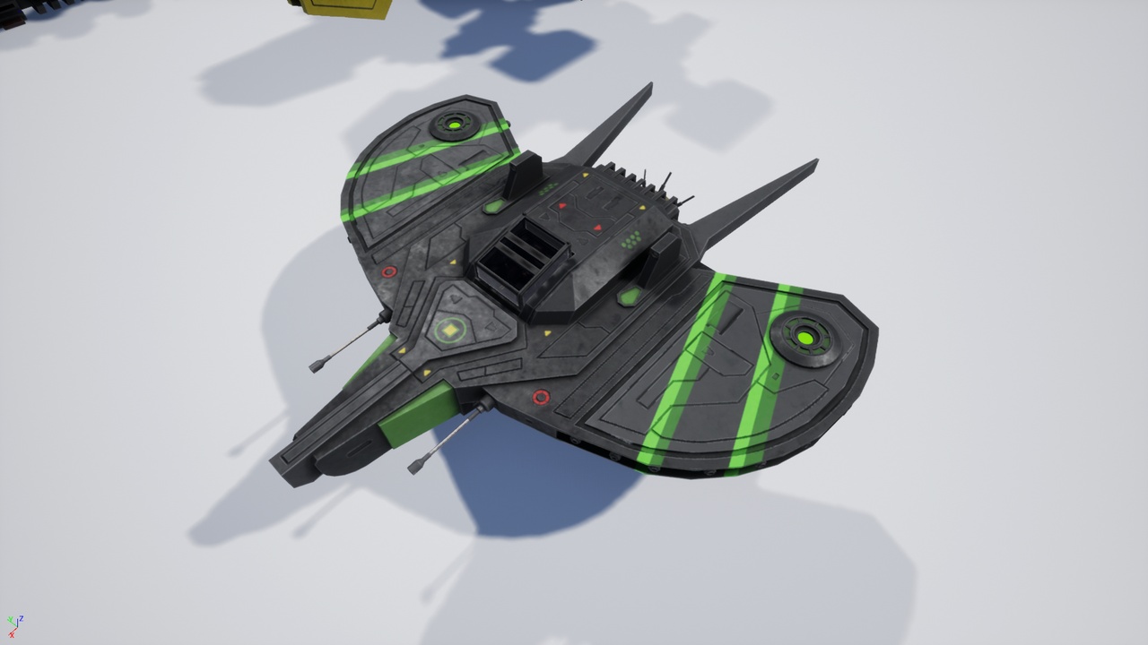 Media 1 for listing SCIFI Spaceship Pack