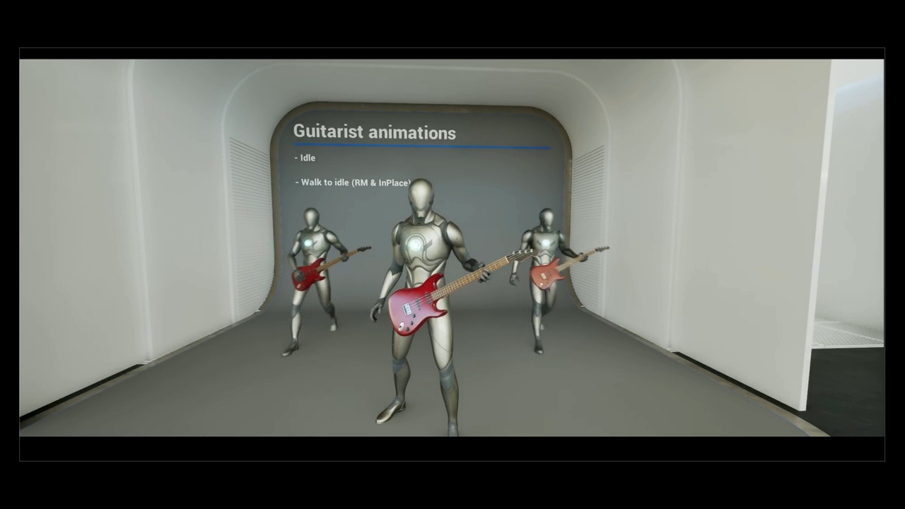Media 1 for listing Guitarist | Animations