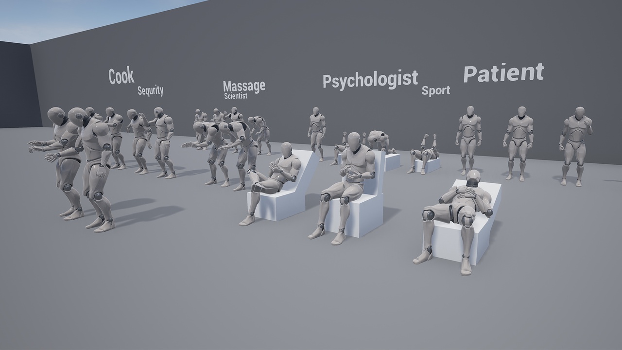 Media 1 for listing City Animation of People - Pack 3