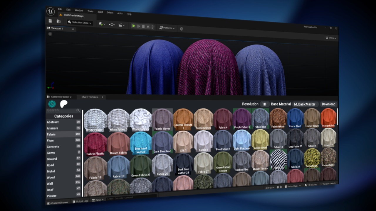 出品Online Material Library - 1600 PBR Materialsのメディア1