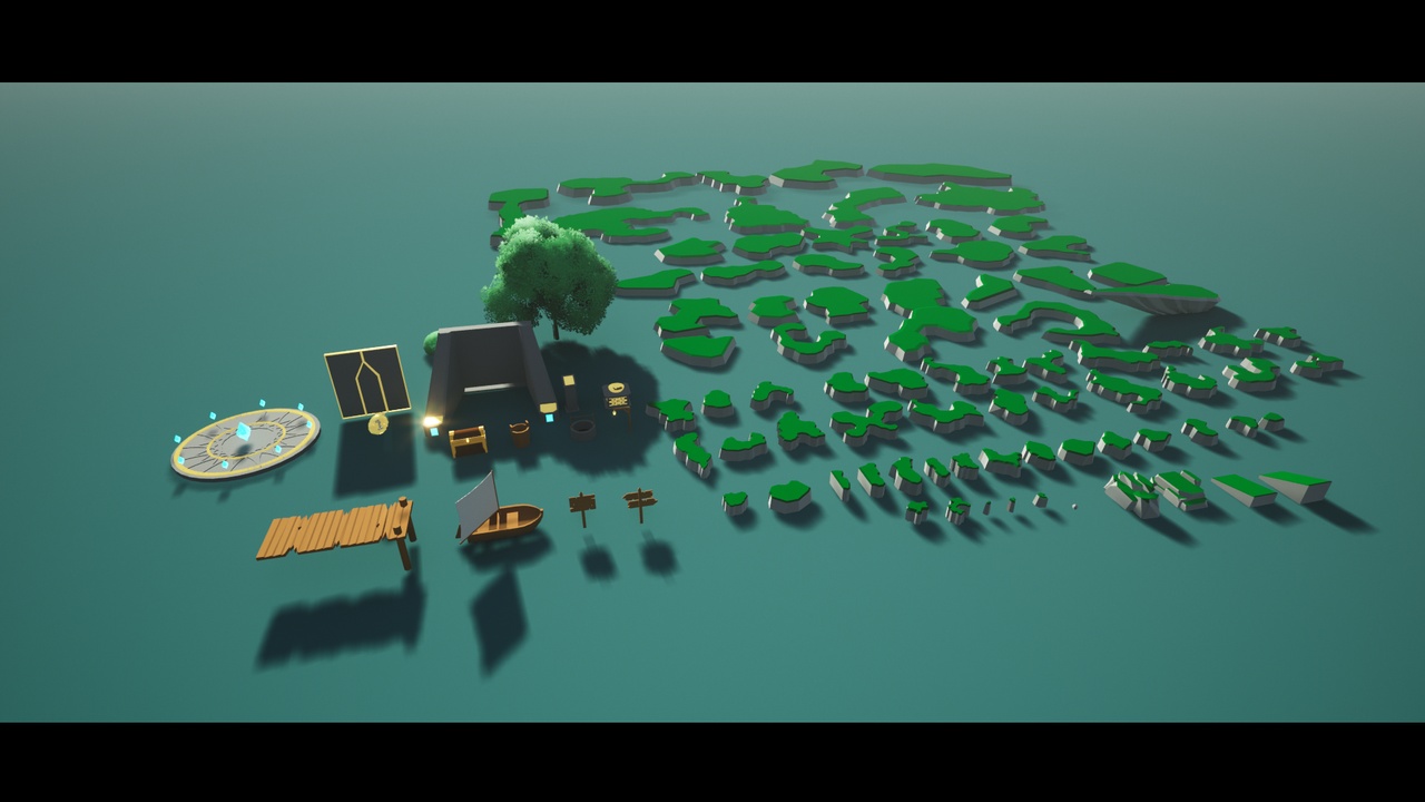 Média 1 pour l'article Lowpoly Island and Cliff