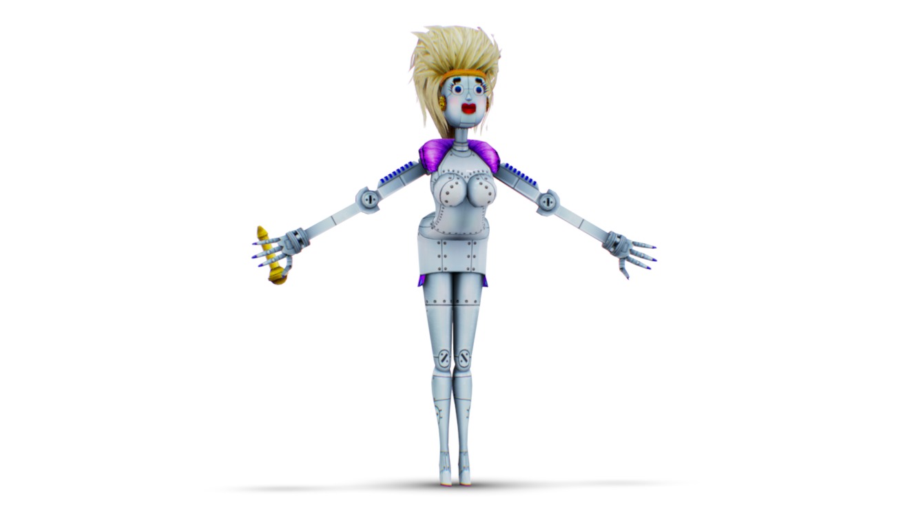 Woman - Silver Robot Singer - Female Robotic Machine - Slender ...