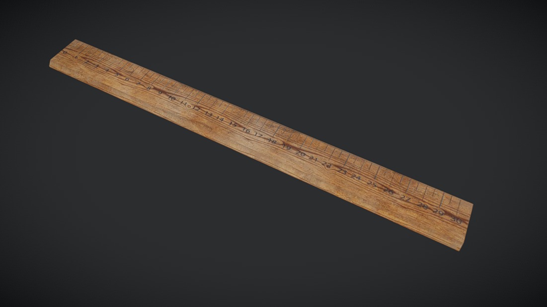 Wooden Ruler | Fab
