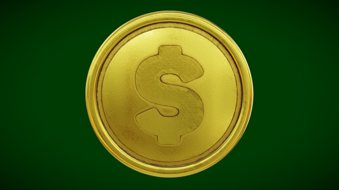 Dollar Coin | Fab