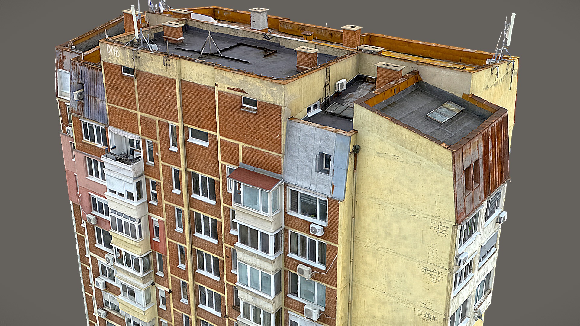 Communist apartment block II. | Fab