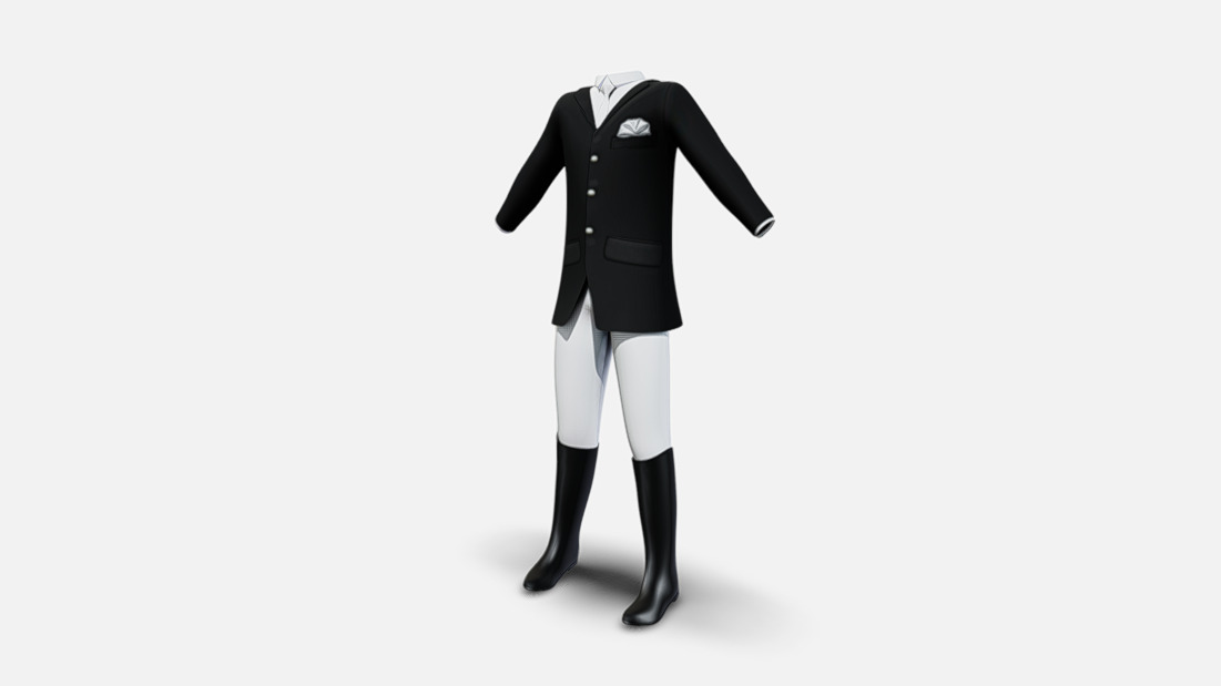 Men's Horse Riding Equestrian Outfit – Tailored Jacket, Breeches ...