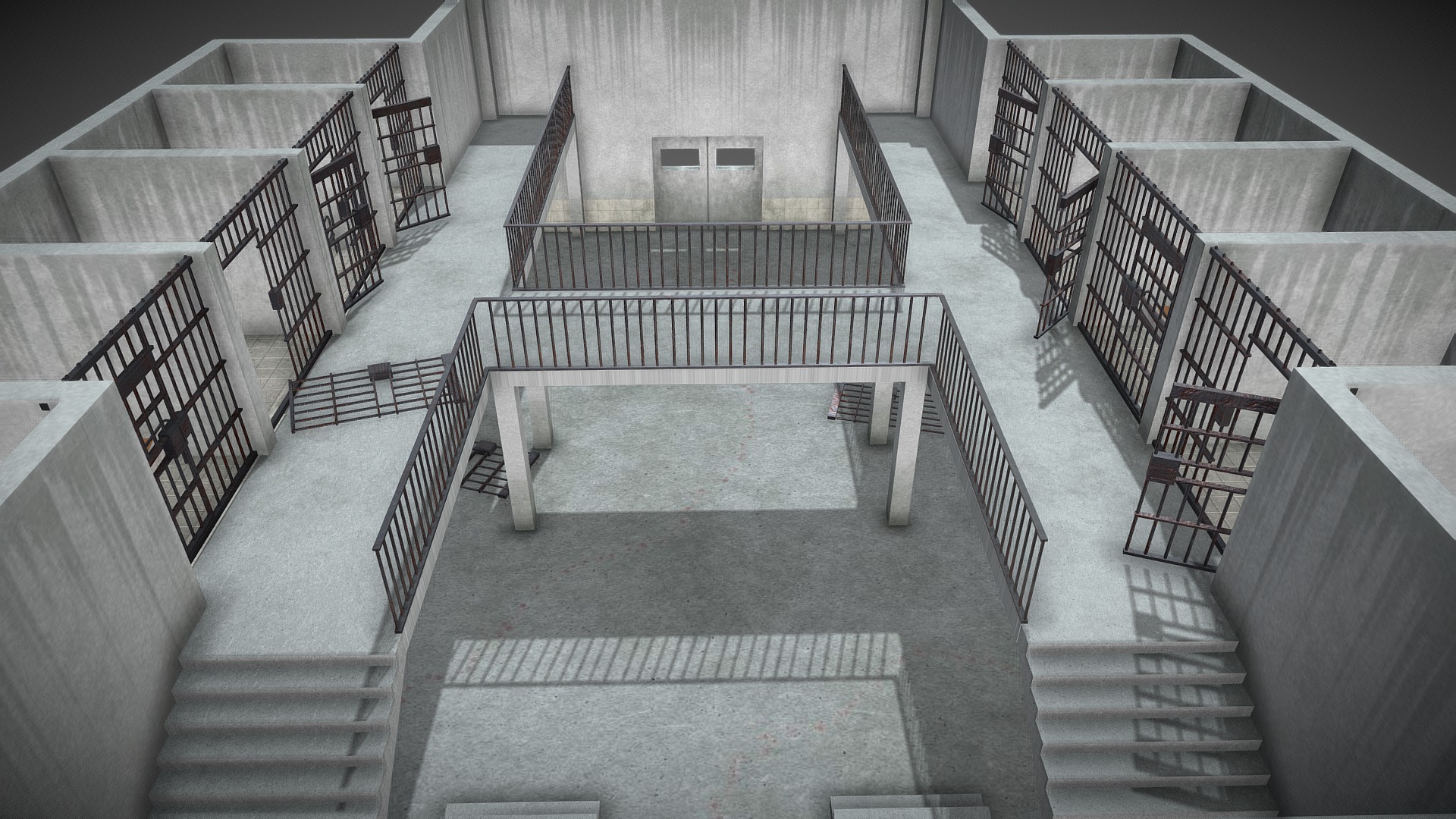 Prison(Game environment concept) | Fab