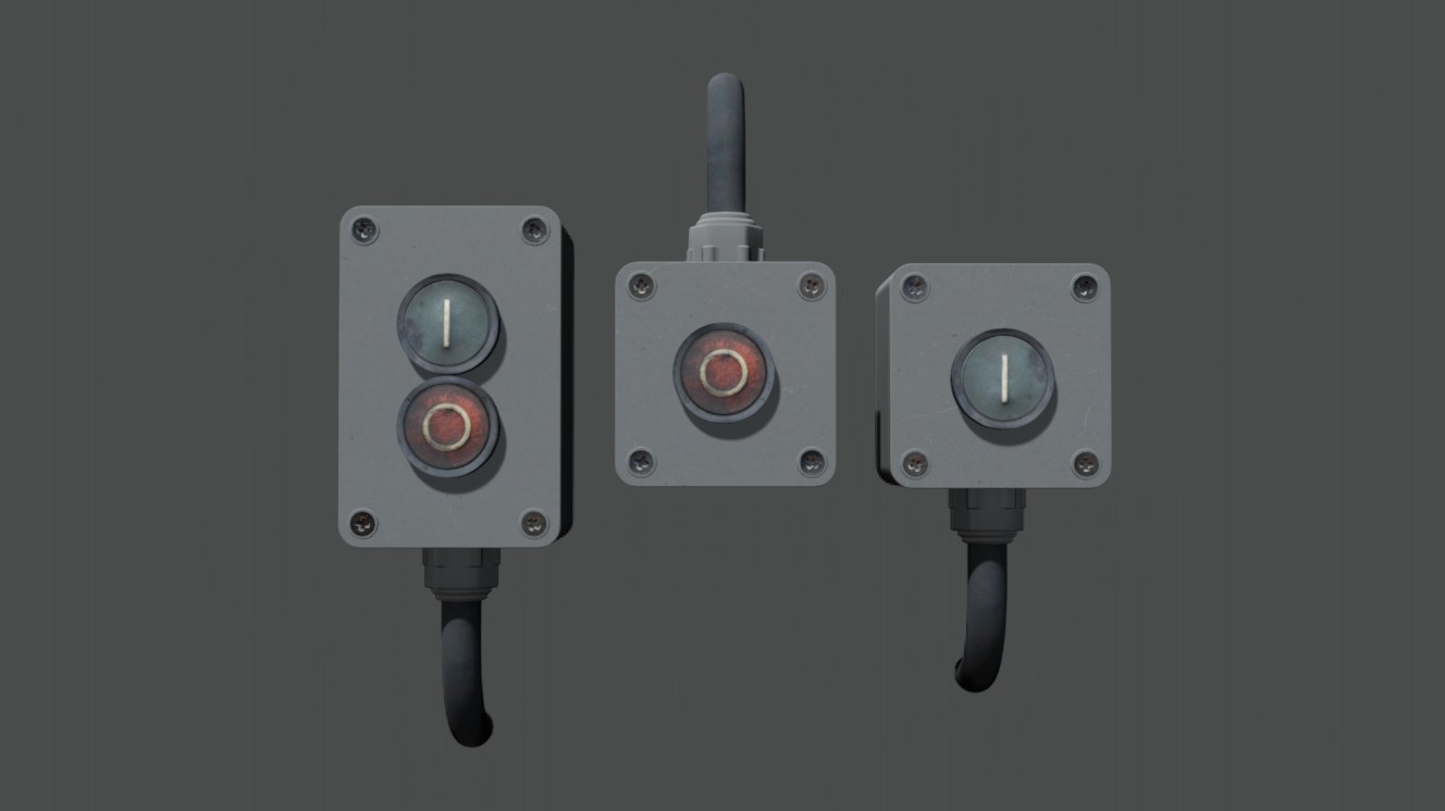 Power Switch Boxes Pack | Fab
