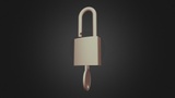 Solid Black Essential Padlock | Fab
