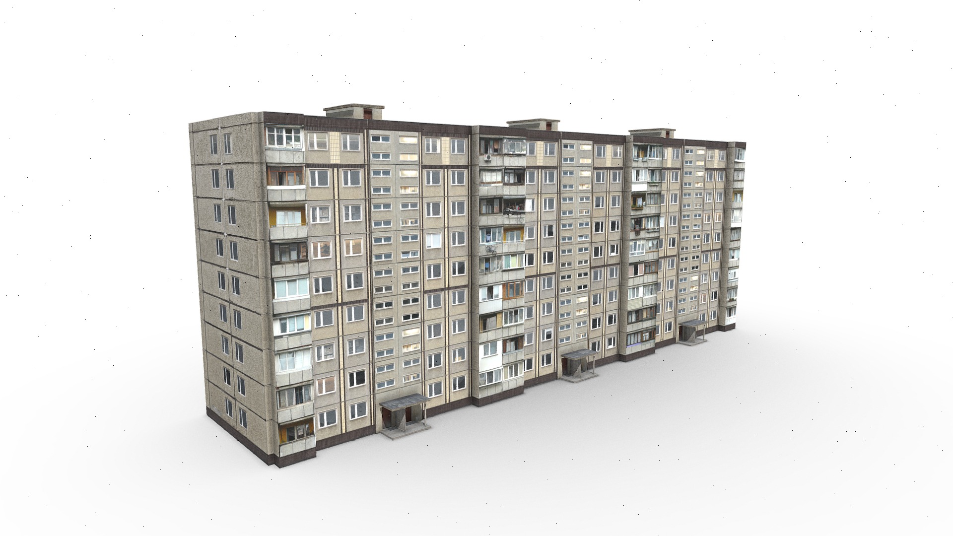 Nine-storey residential building | Fab