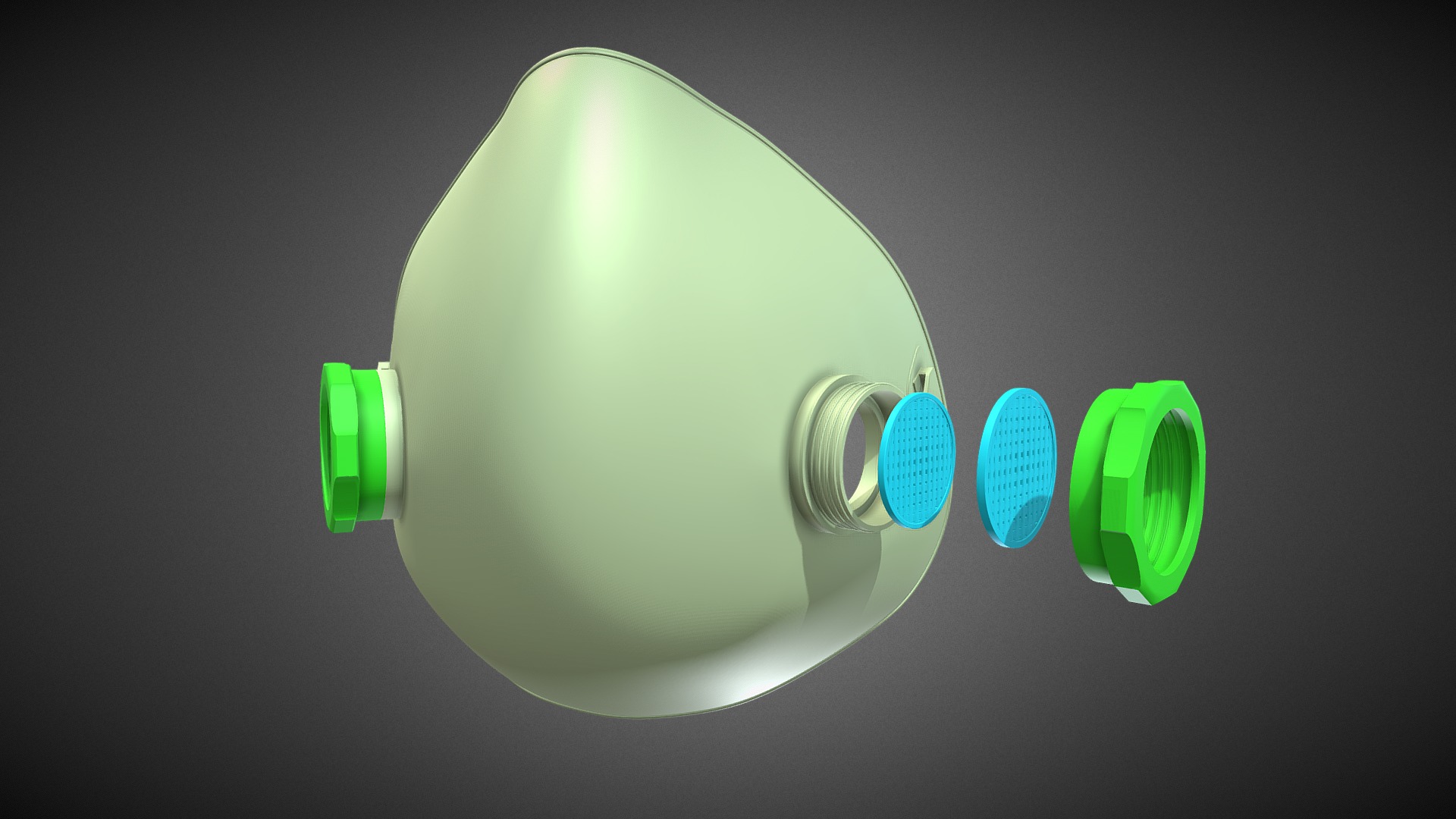 Free 3D printable Face Mask | Fab