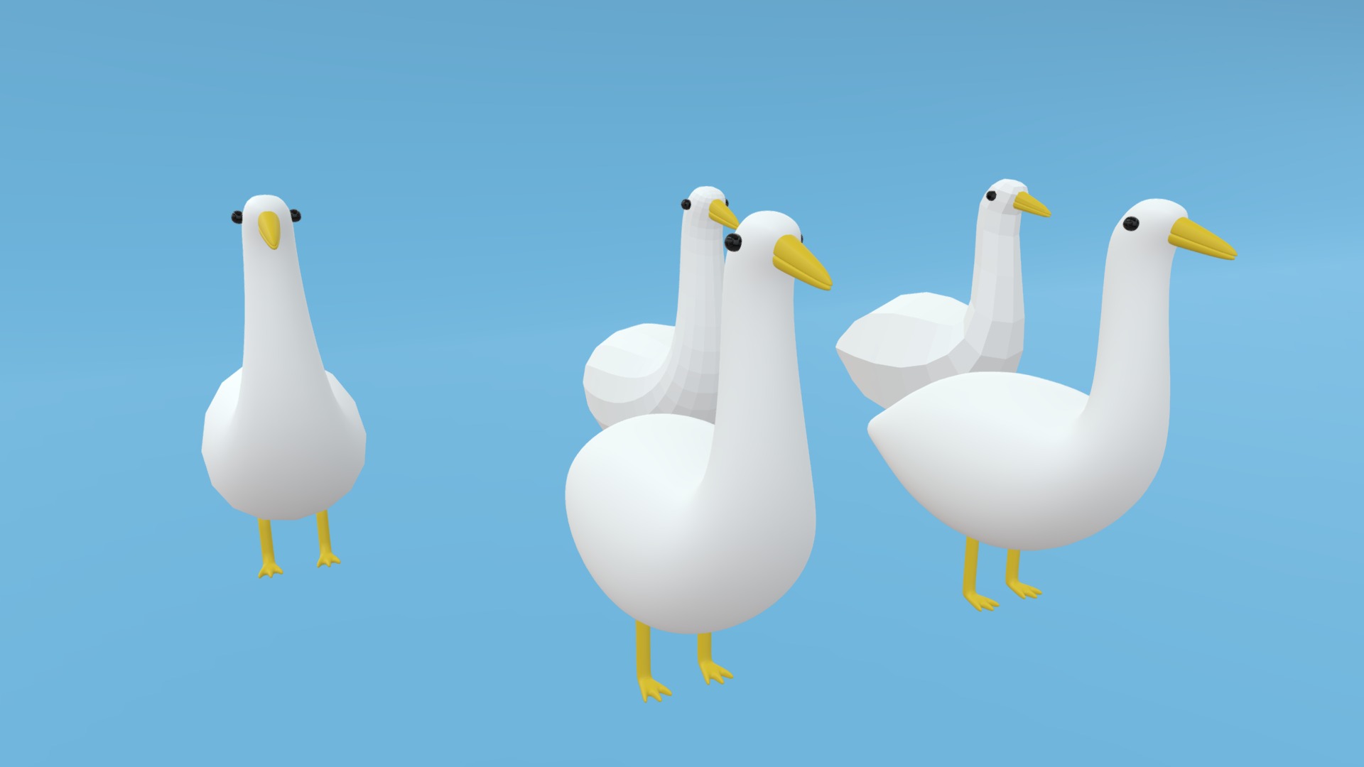 Cartoon Goose | Fab
