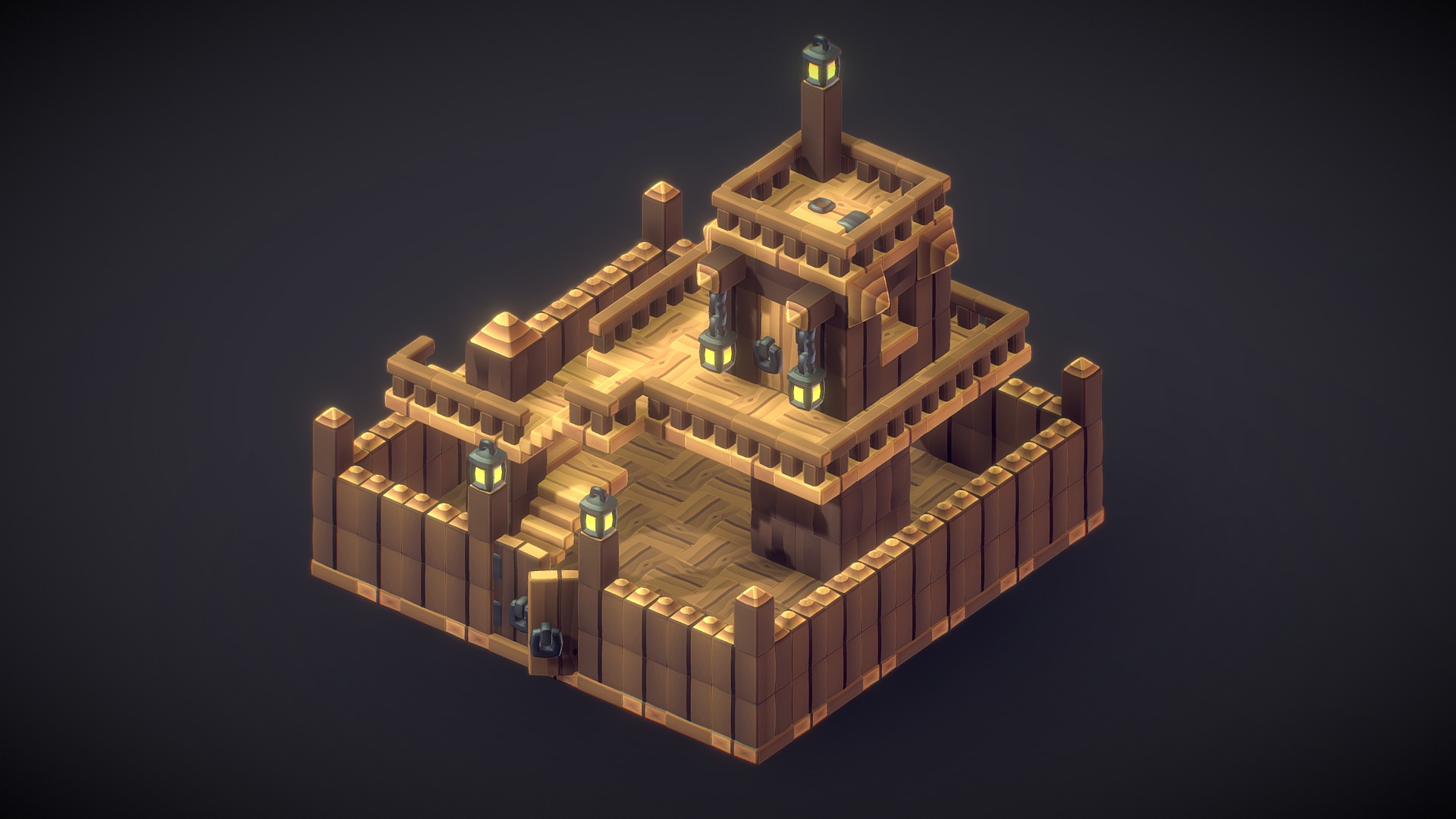 Cube World Wood Block - Proto Series (update) | Fab