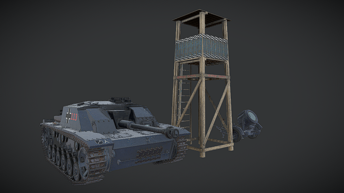 German armed position ww2 | Fab