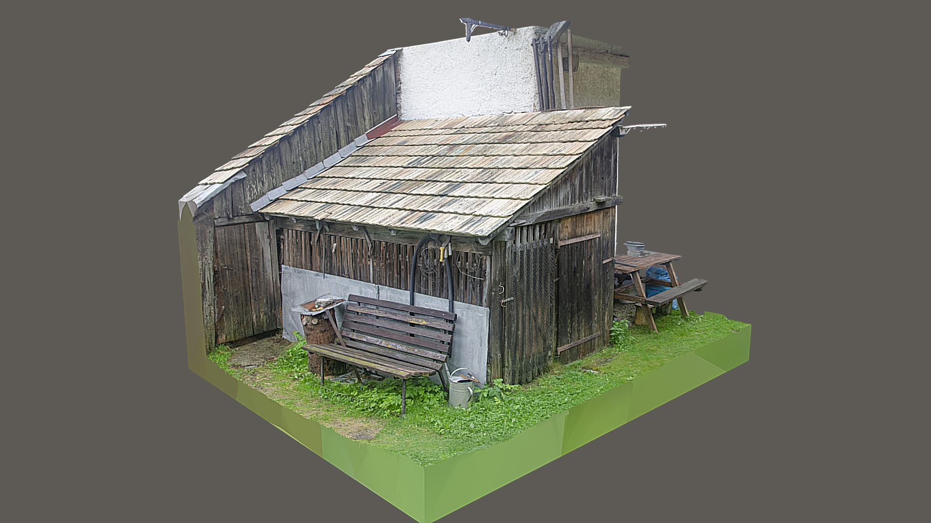 Old wooden shack | Fab