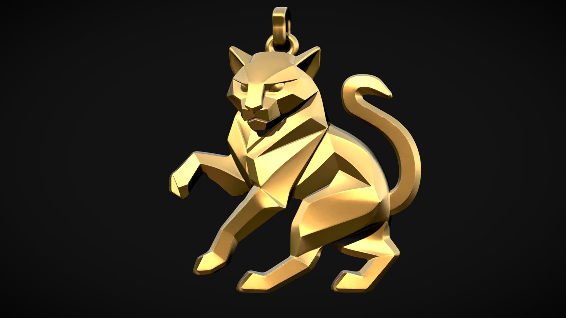 Stylized Tiger Jewelry Charm | Fab