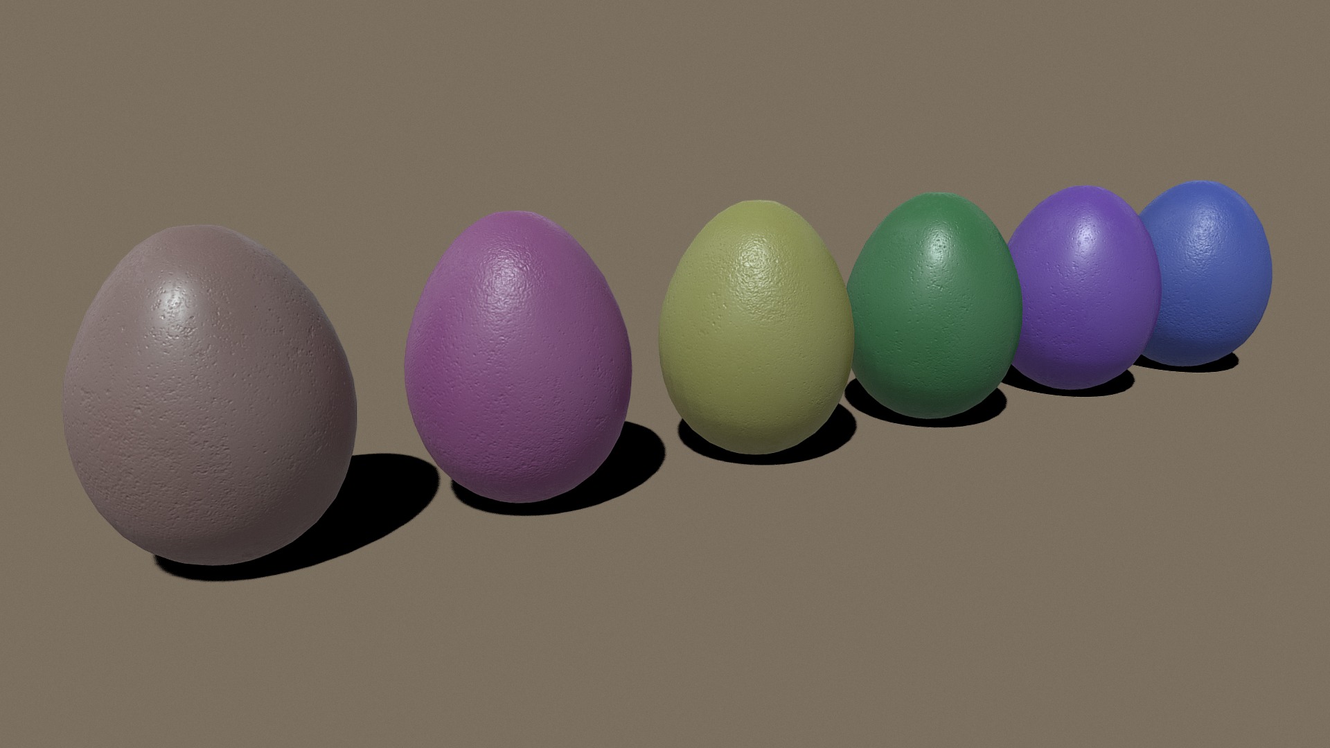 Easter Eggs Dark Colors | Fab