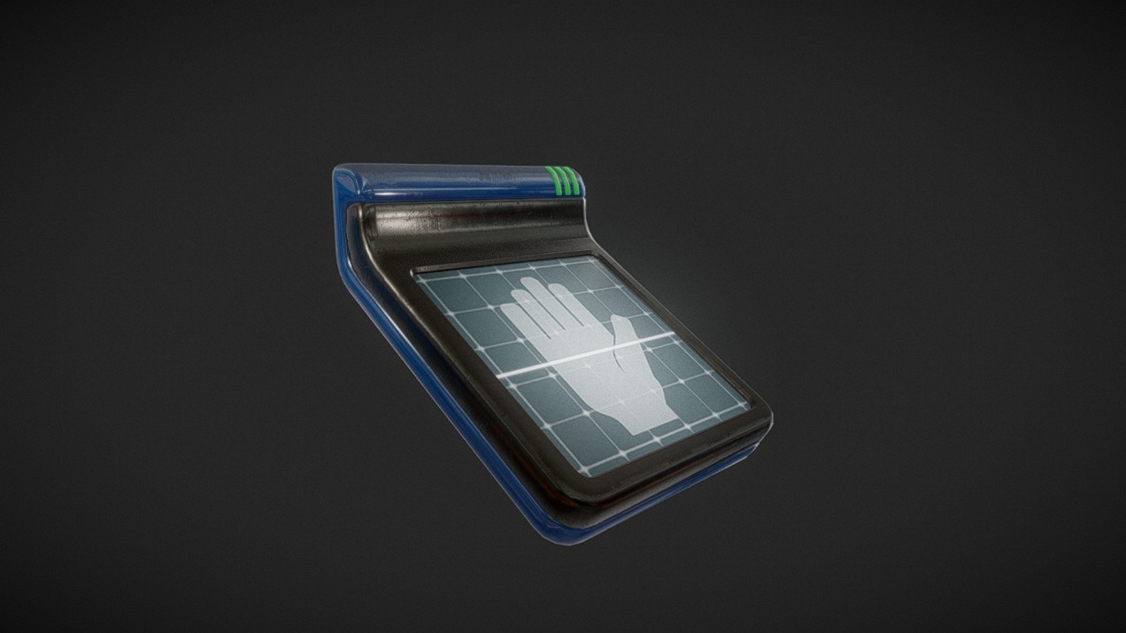 Sci-Fi Hand Scanner V2 | Fab