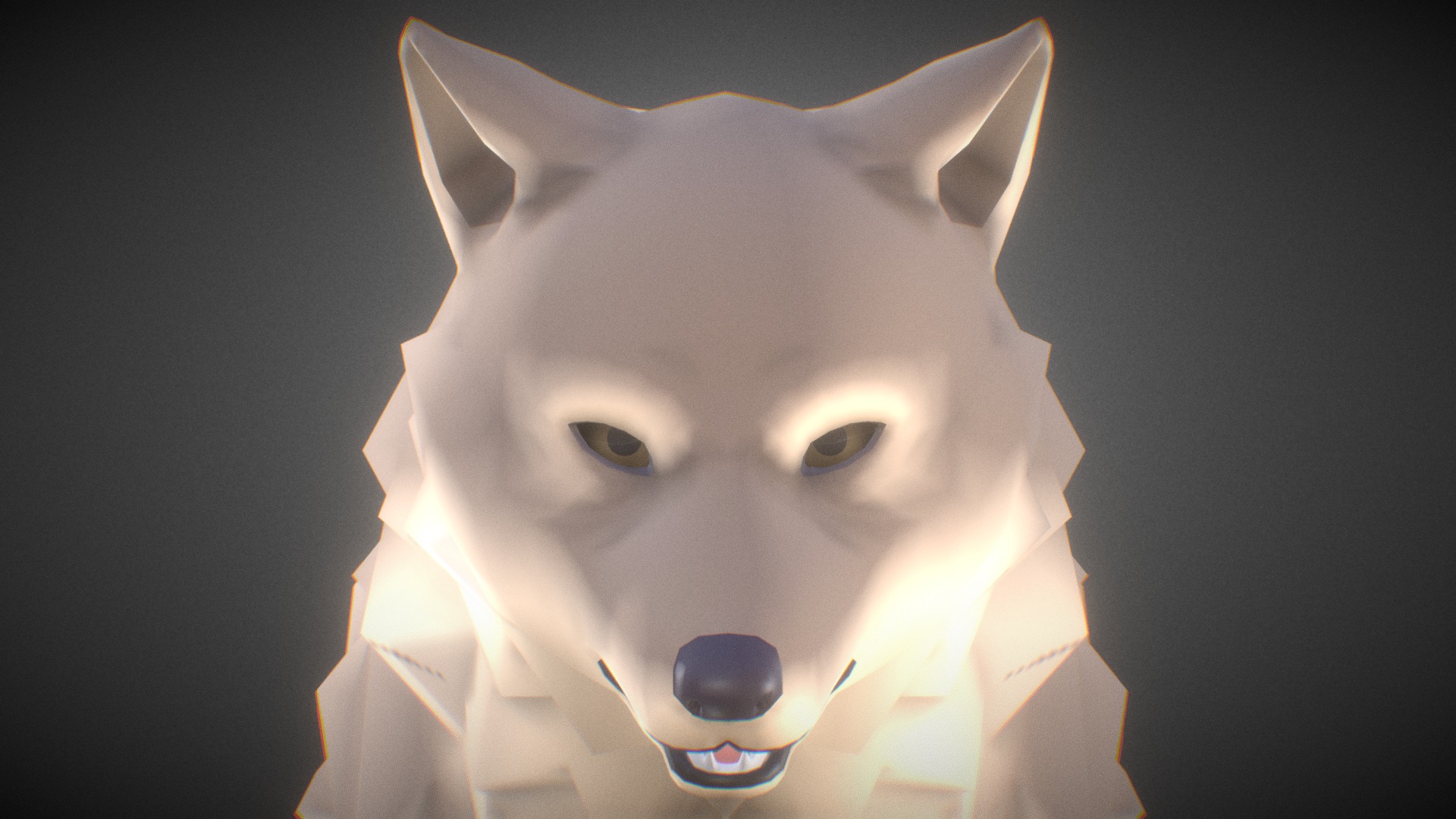 VR Stylized Wolf | Fab