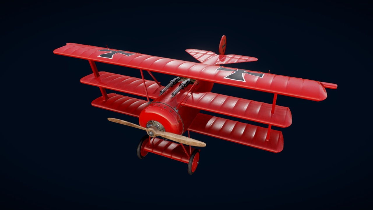 Fokker DR1 | Red Baron's plane | Fab