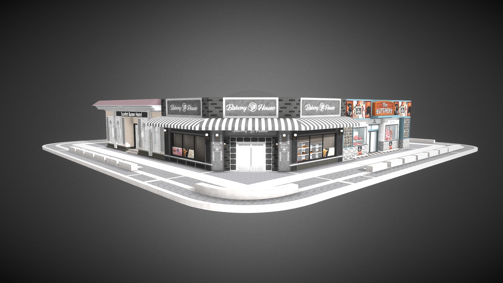 Store Front Pack 3 | Fab