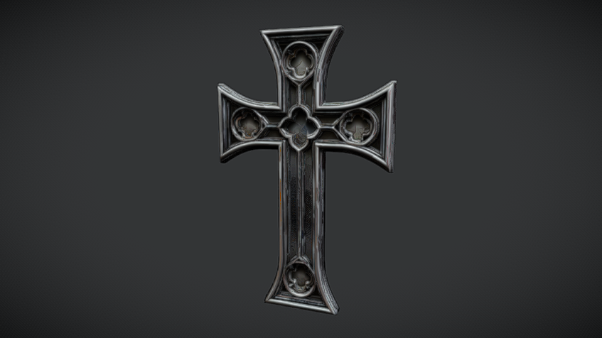 Ornate Christian Cross | Fab