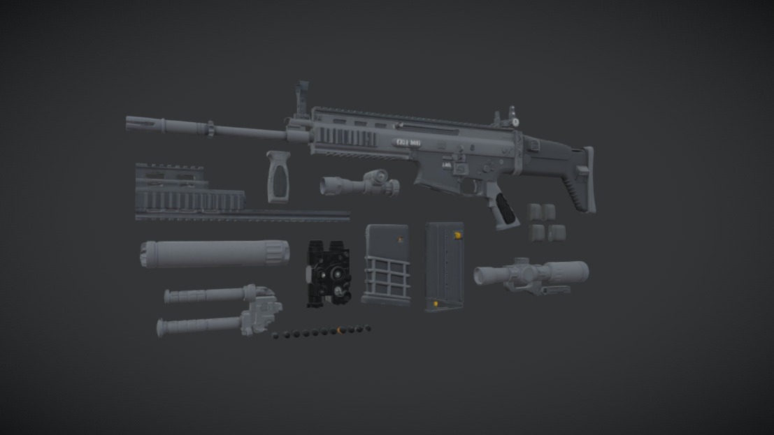 Modular Rifle | Fab