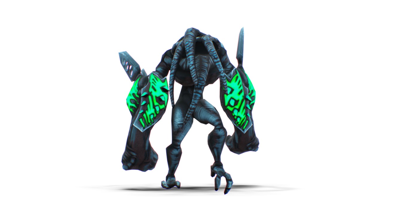 Alien Monster - Dark Mutant - Creature Nightmare Character | Fab