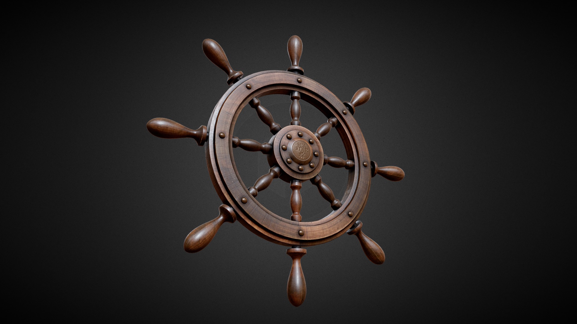Ship Wheel - Tutorial Included | Fab