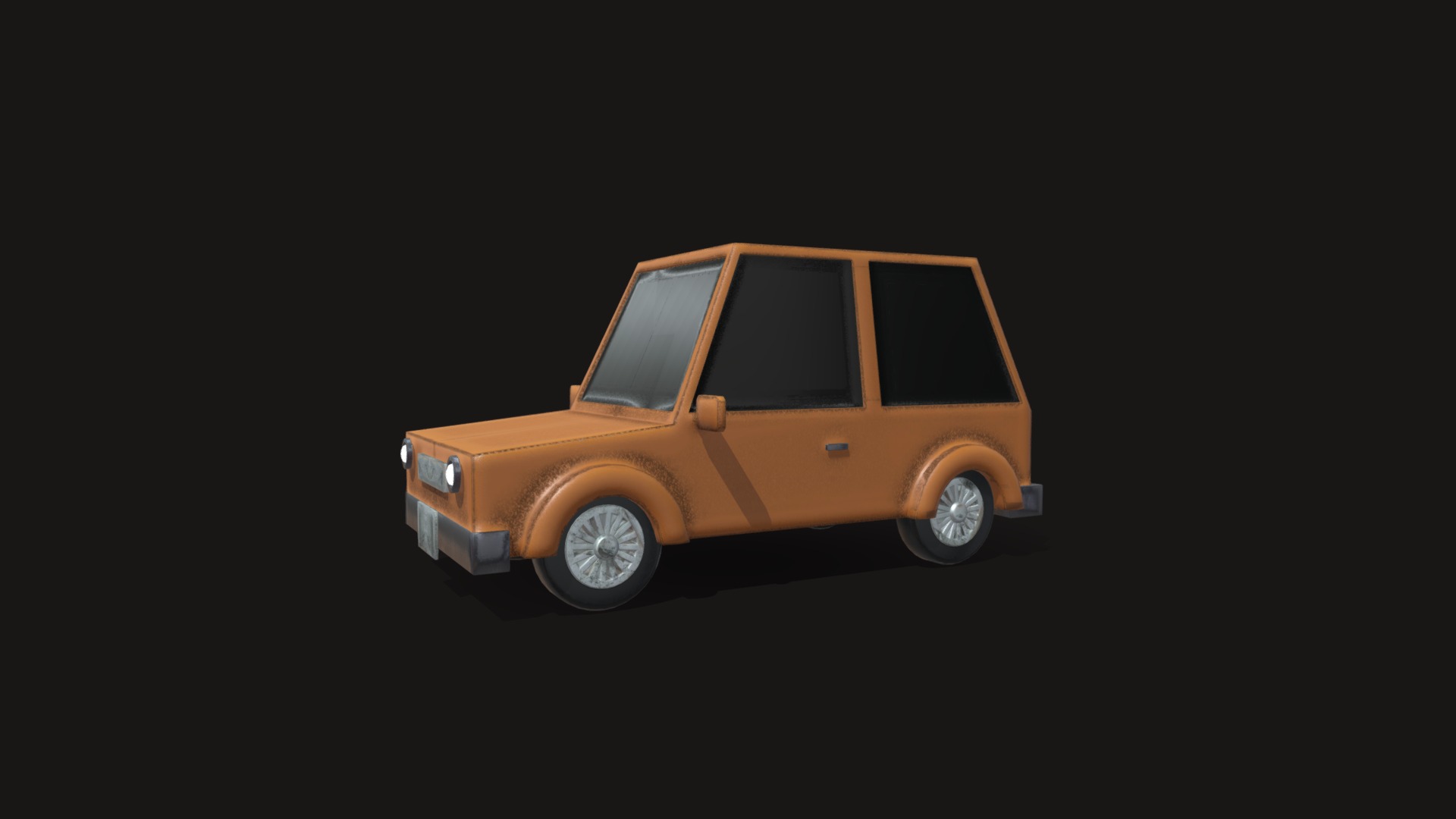 Game ready stylized car | Fab