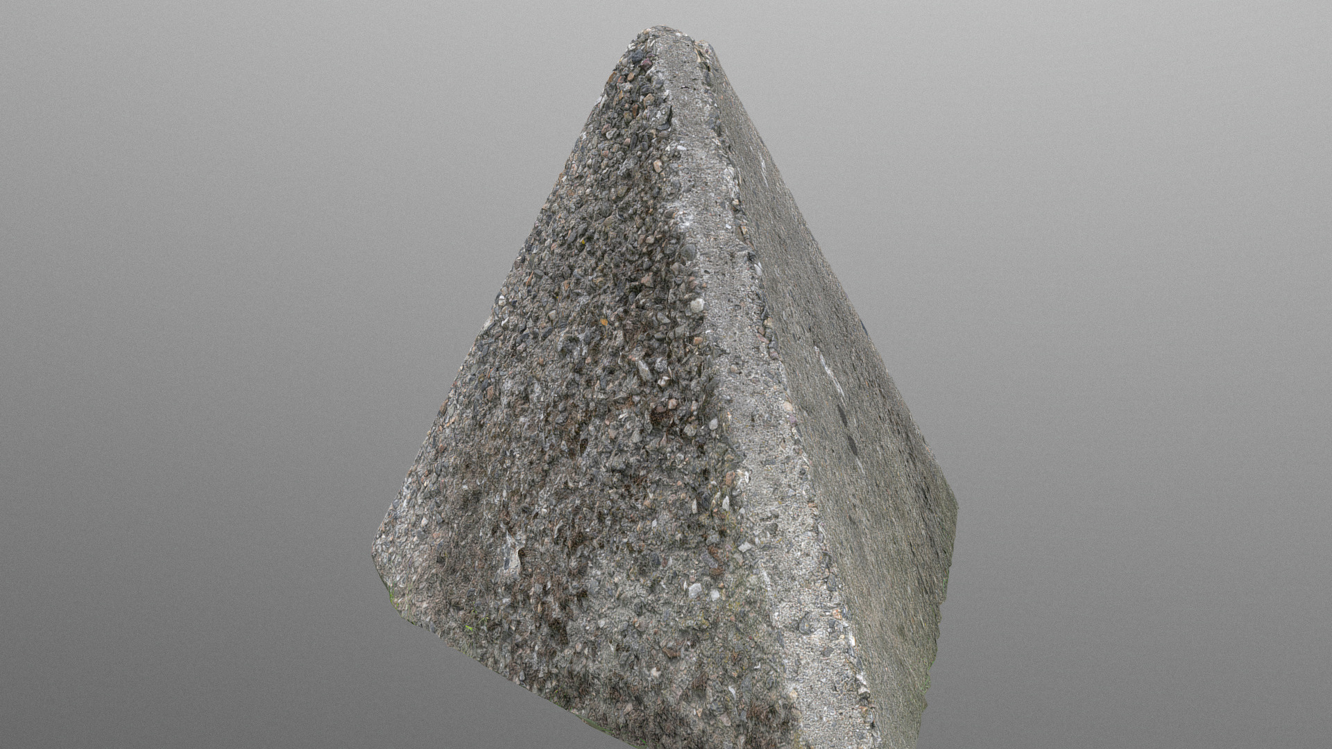 Concrete triangular block | Fab