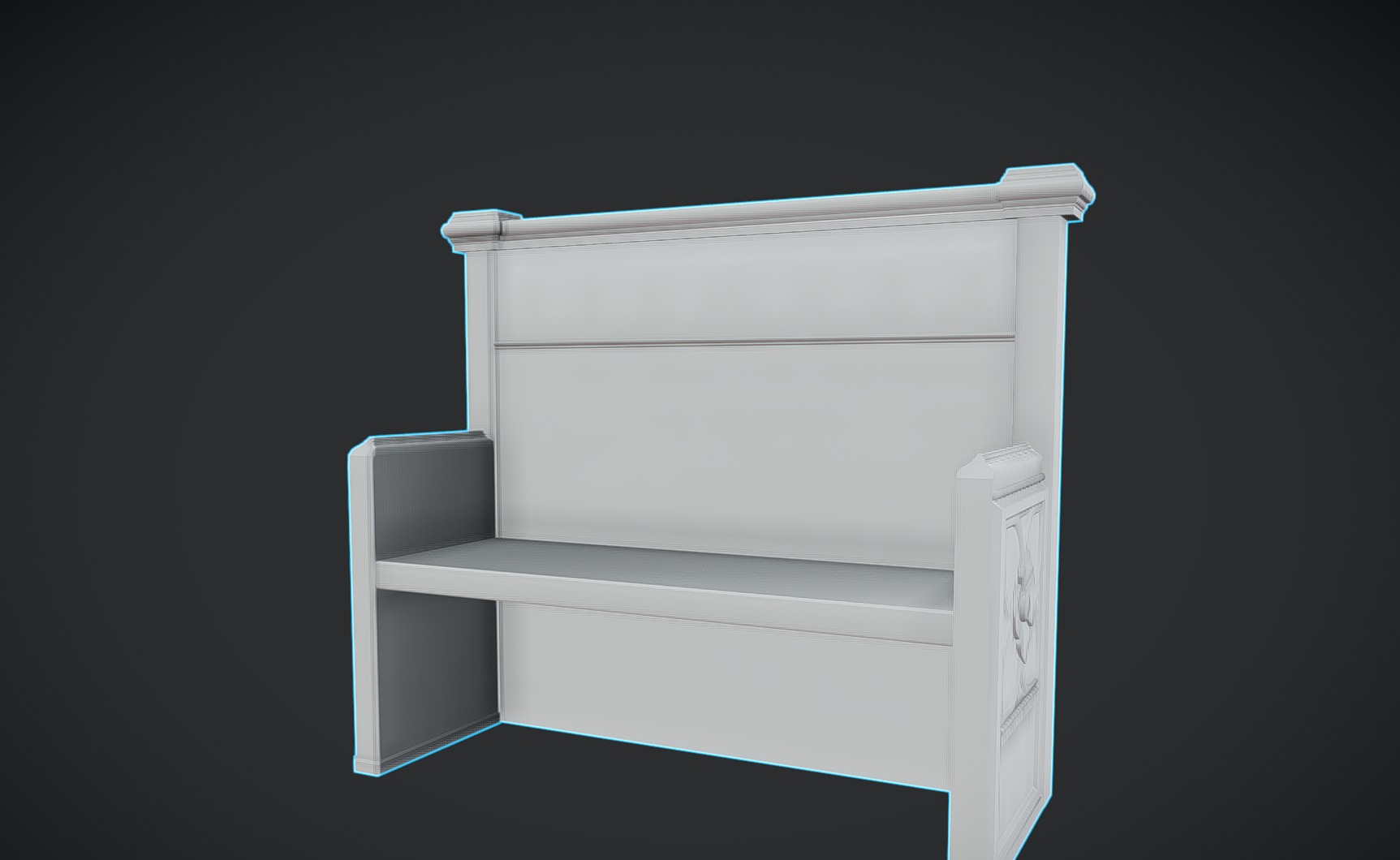 MVL - Bench - PBR Game Ready | Fab