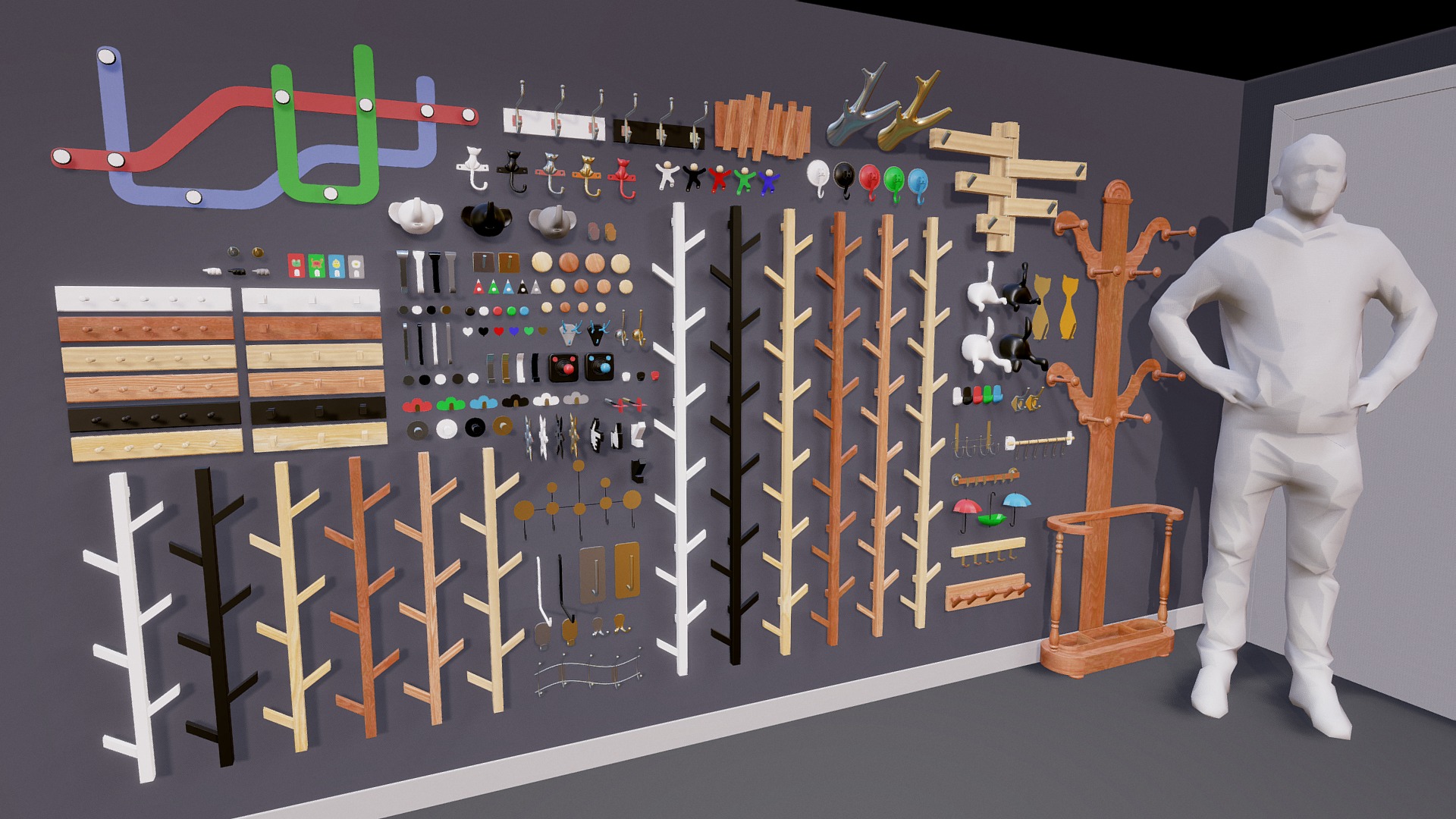 Hook Pack - 58 Model Variatio - Tiling Textures | Fab