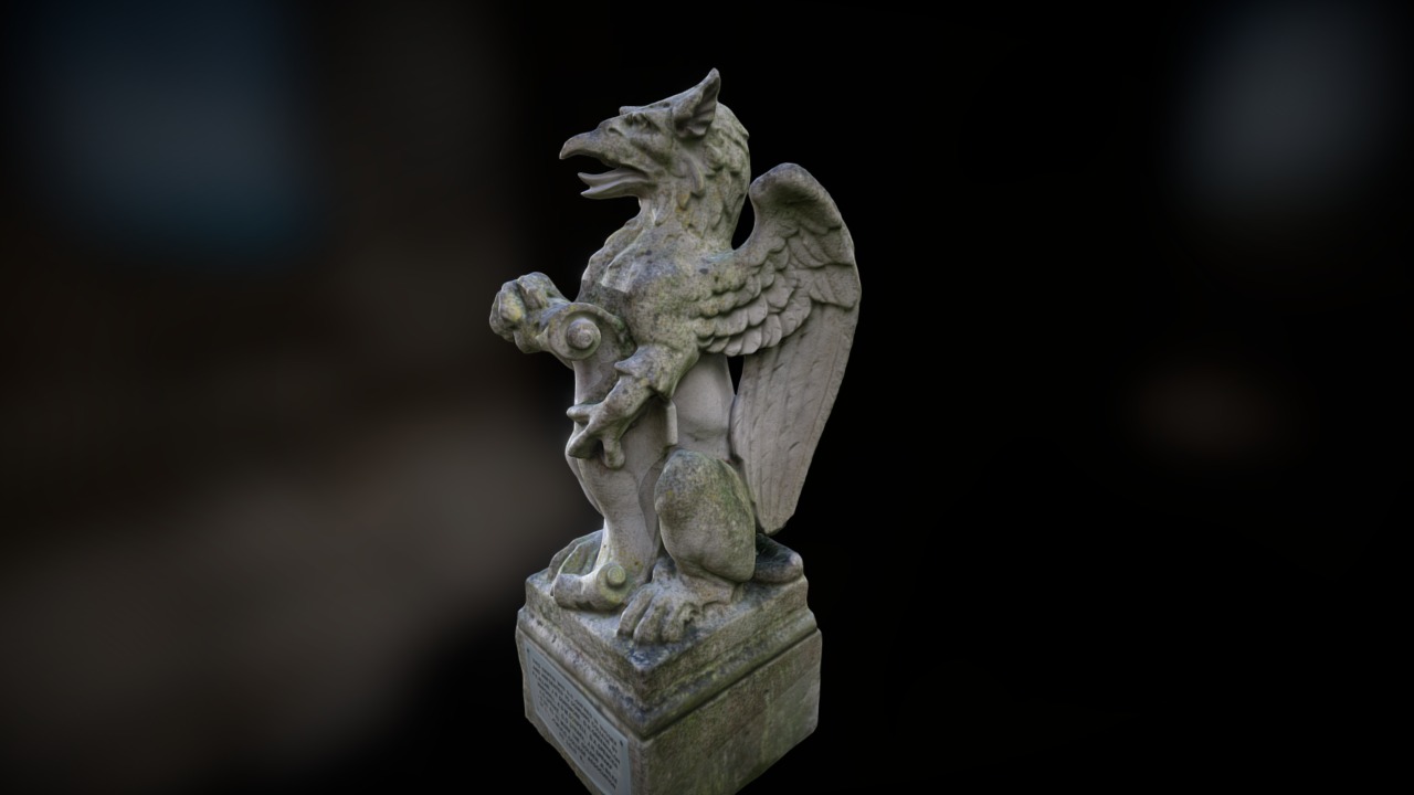 Stone Griffin Statue | Fab