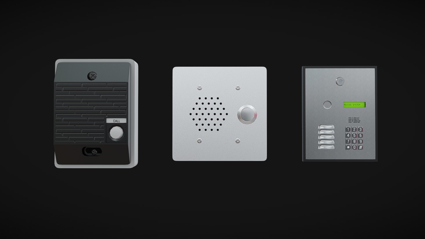 Door Intercom Pack 02 | Fab