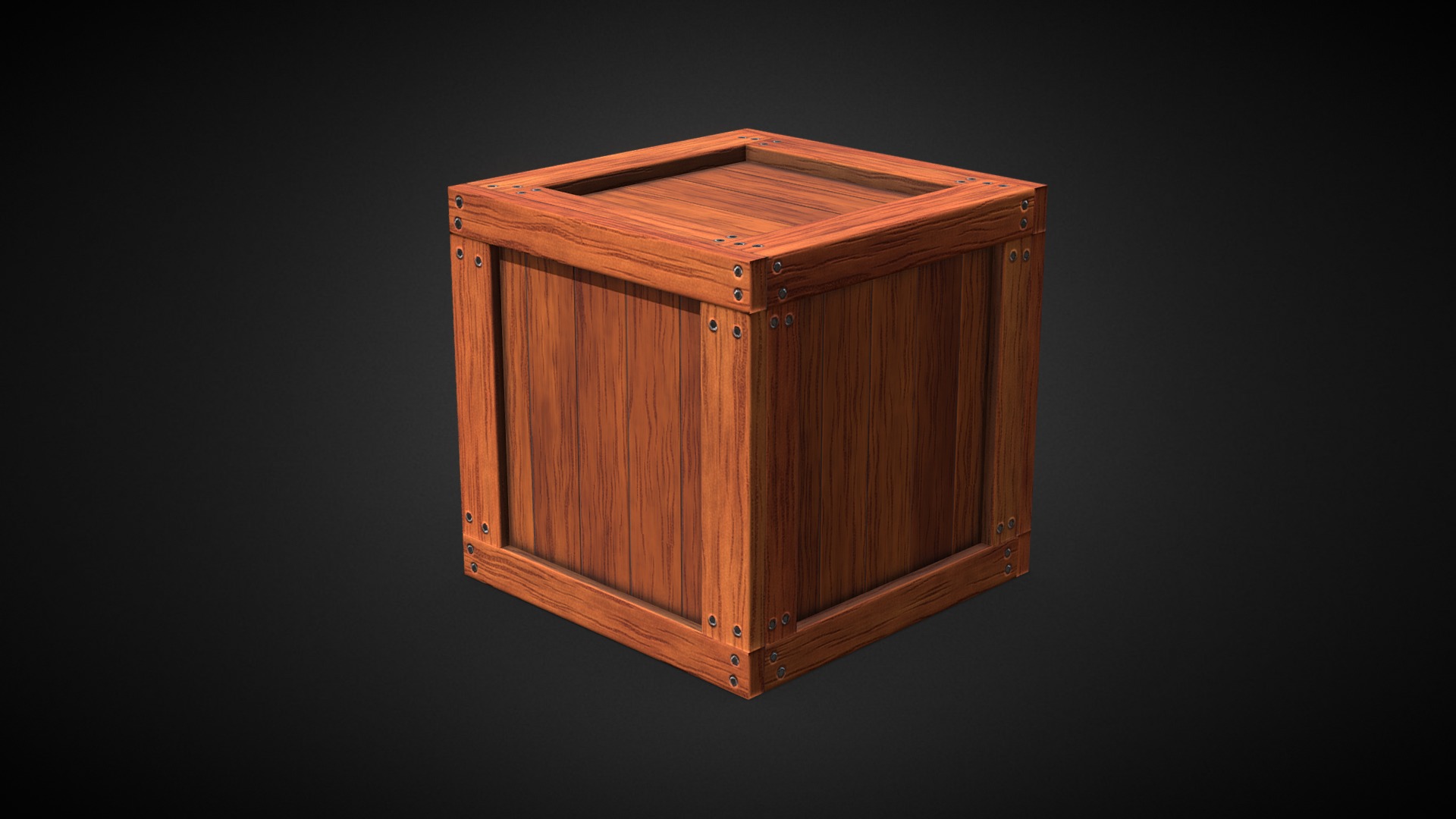Stylized Wood Crate | Fab, image size:1920x1080