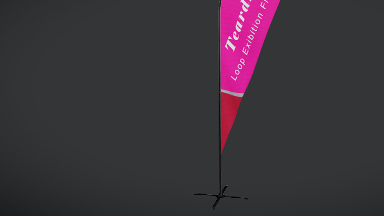 TearDrop-Animated Flag | Fab