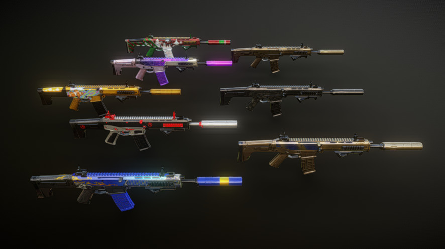 ACR assault rifle 100 | Fab
