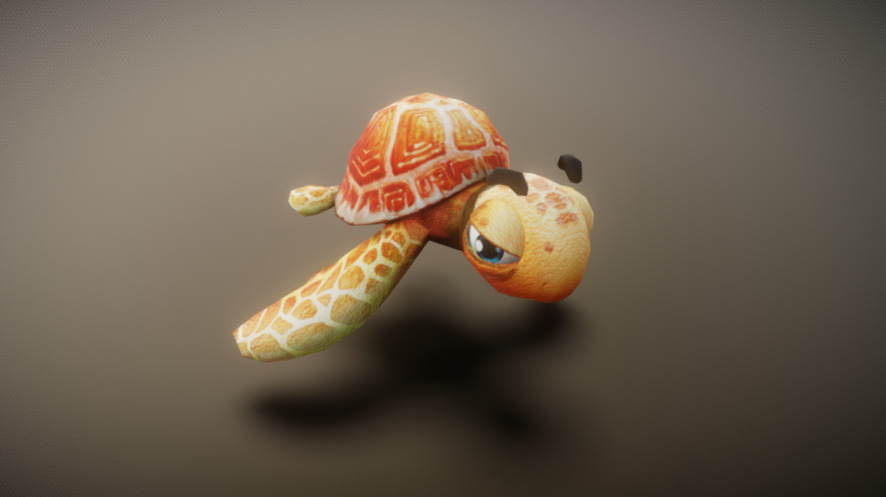Turtle animation C101 | Fab