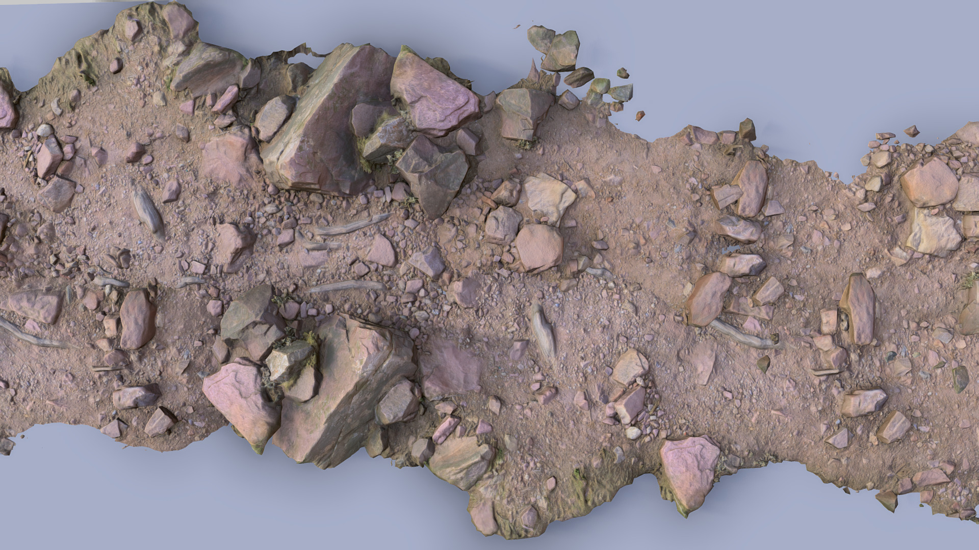 Rocky Stone Path Scan | Fab