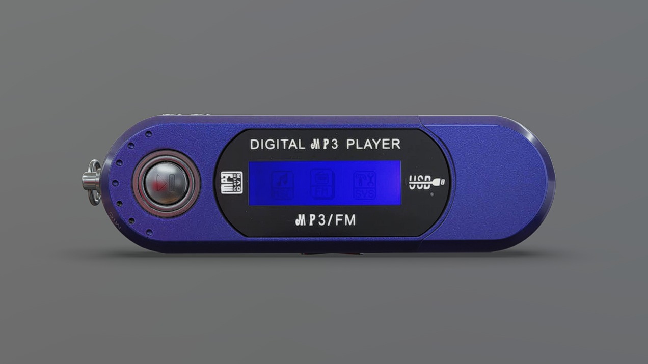 Digital MP3 Player (Blue) | Fab