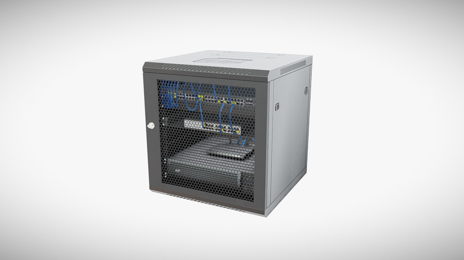 Wall Mount Network Cabinet | Fab