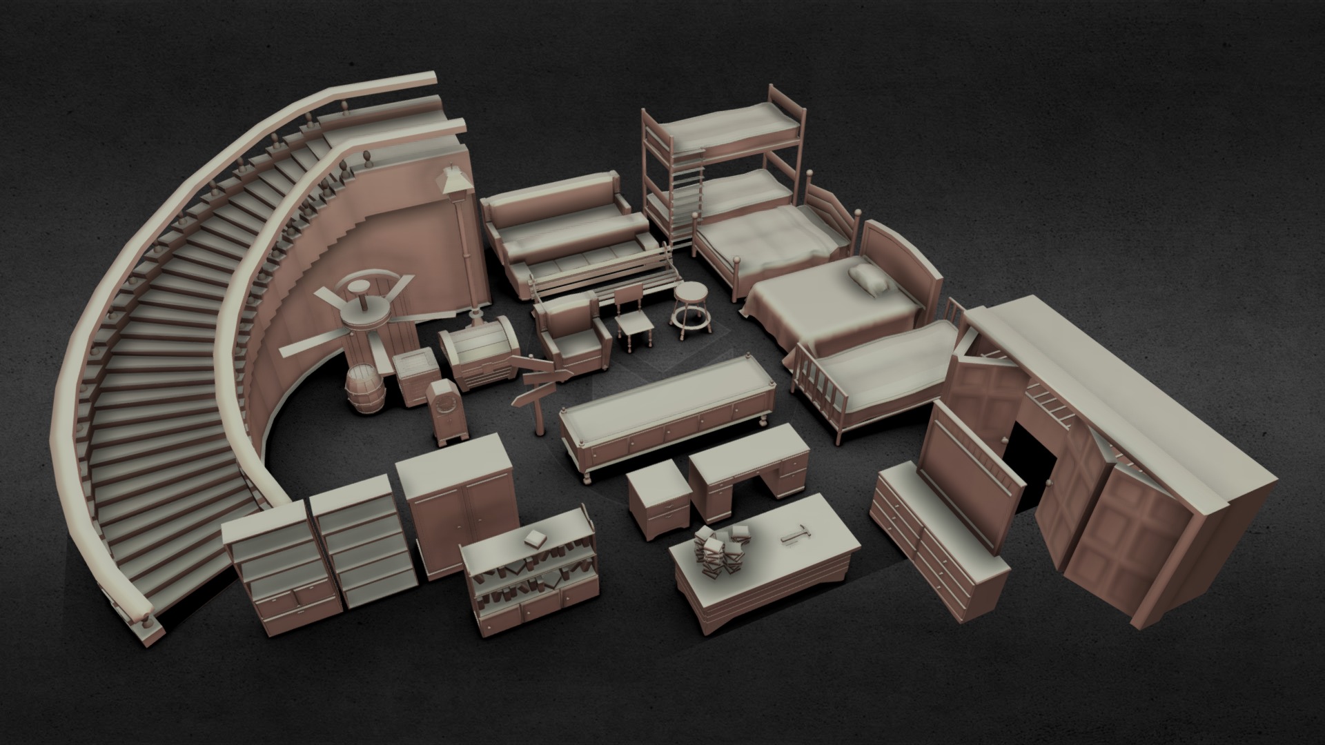 Collection Of Props Objects And More | Fab