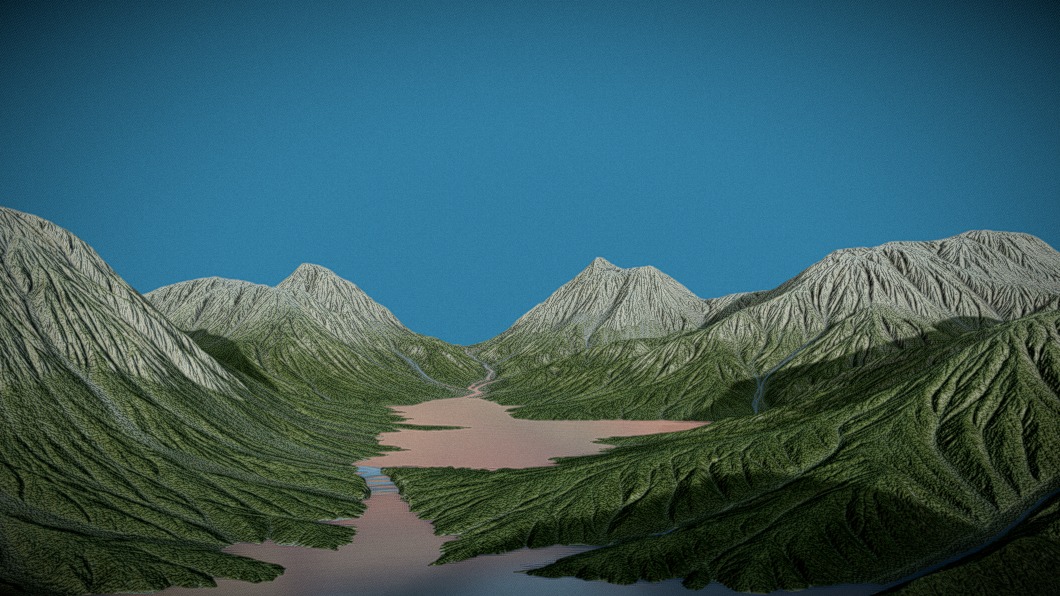 Mountain Lake 211106 01 Scene Output 4096 | Fab