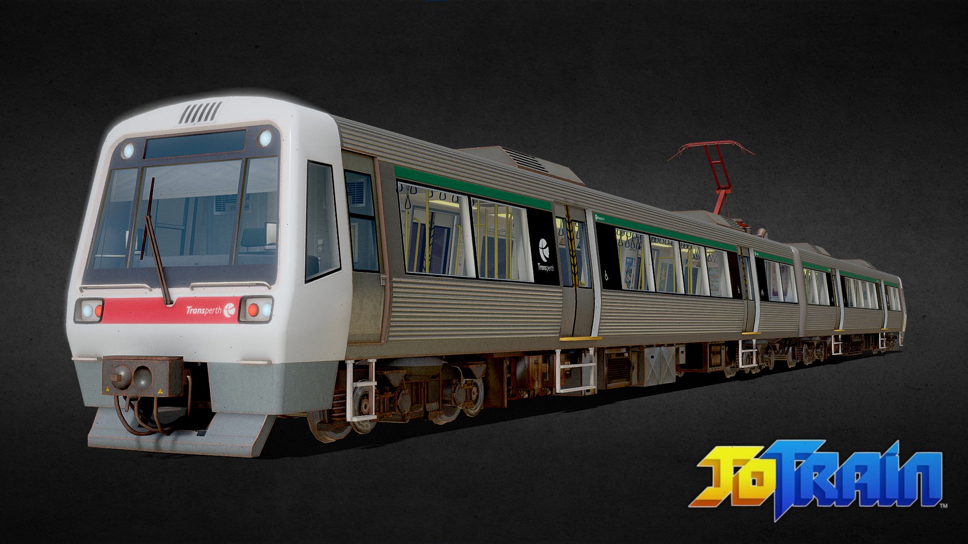 1990s Electric Passenger Metro Train Transperth A-series | Fab