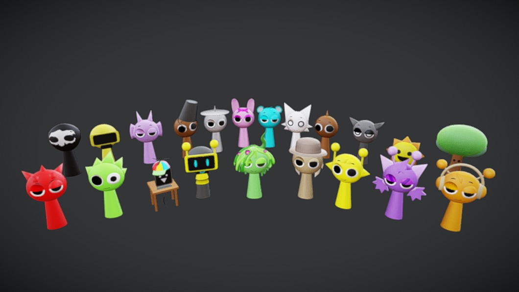 Sprunki 3D Models | Fab