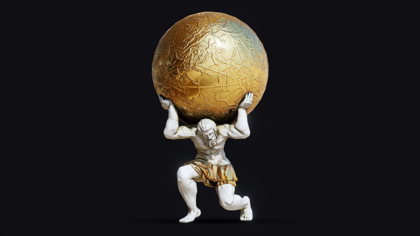 Atlas statue | Fab