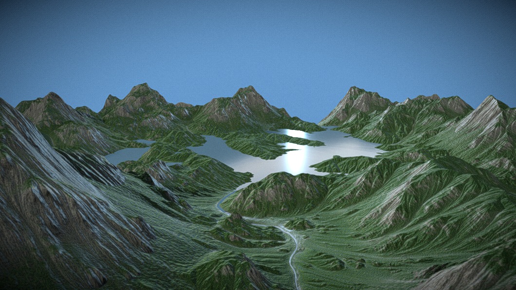 Trident Lakes 211111 01 Scene Output 4096 | Fab