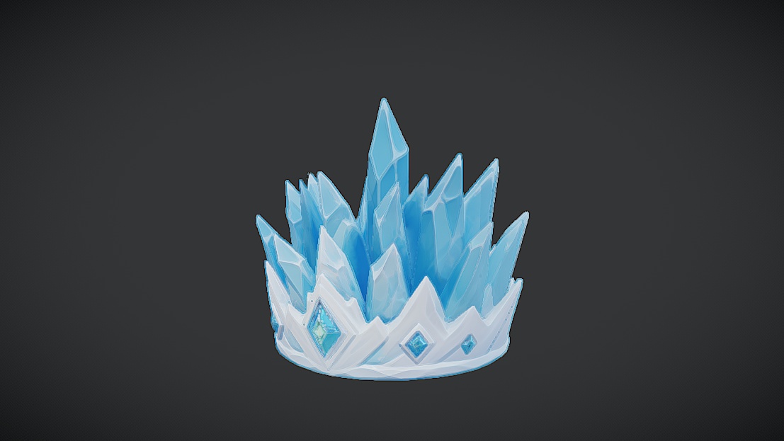Frozen Ice Crystal Crown - Free | Fab
