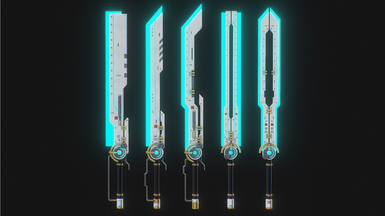 Scifi great sword pack | Fab